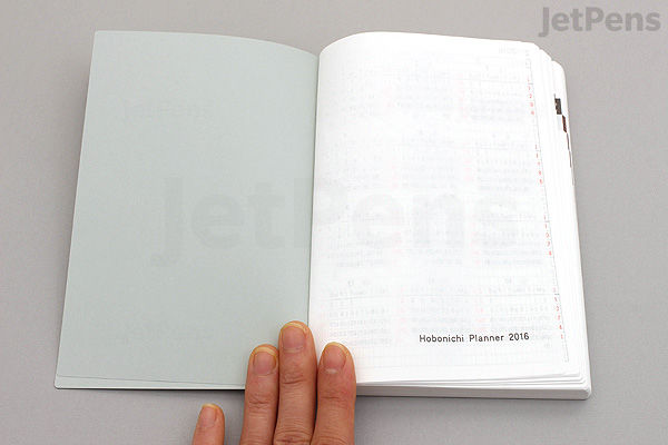 Hobonichi Techo Planner - 2016 - A6 | JetPens