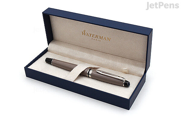 Waterman Expert Taupe Fountain Pen - Fine Nib - WATERMAN S0952140