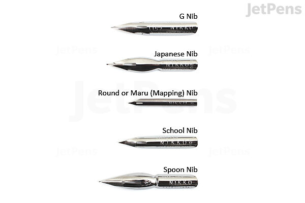 Tokyo Slider Nikko Dip Pen Nibs - N2395 - Set of 5
