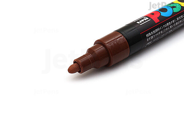 Uni Posca Medium Marker, Brown (PC5M.21) : : Office Products