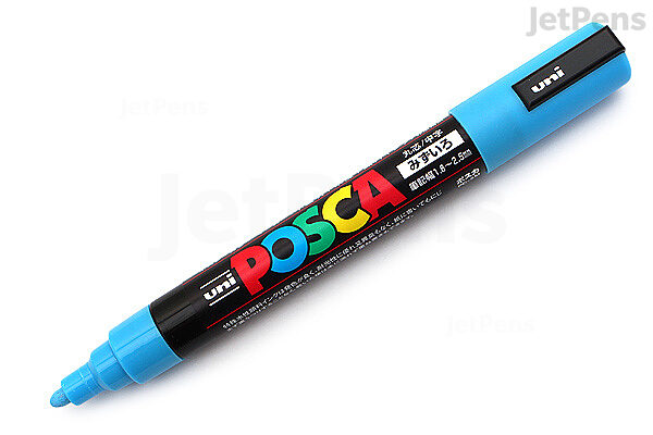 uni POSCA Acrylic Paint Marker - PC-5M Medium - 8 Color Set 