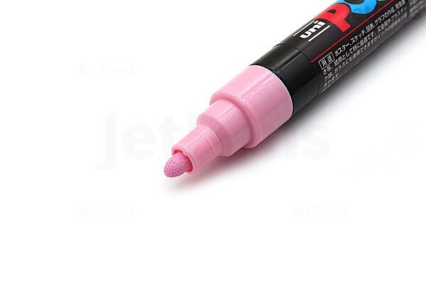 POSCA PC-5M Medium Bullet Paint Marker, Coral Pink 081915 - The Home Depot