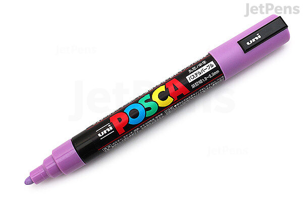 Posca PC-5M Medium Bullet Tip Marker Pens - Pastel Colours (Pack of 8)