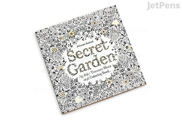 Secret Garden: An Inky Treasure Hunt and Coloring Book for Adults  (Paperback)