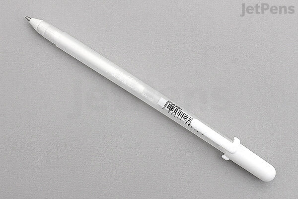 White Gel Pens for Art Drawing Sketching Writing 1.0mm White Ballpoint Pen  Highlighter (Pack of 3) : : Stationery & Office Supplies
