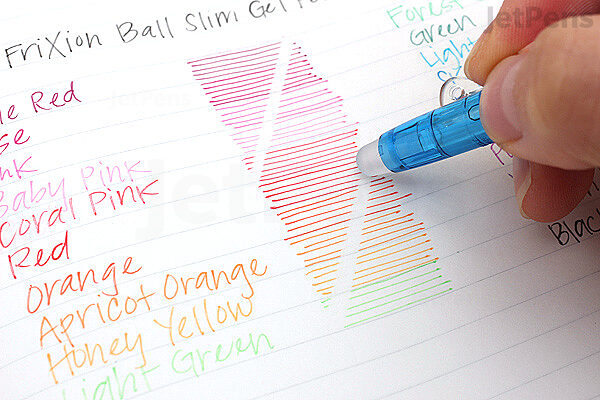 Pilot FriXion Ball Slim Retractable Erasable Gel Ink Pens, Extra Fine Point, 0.38 mm, 20 Colors Set