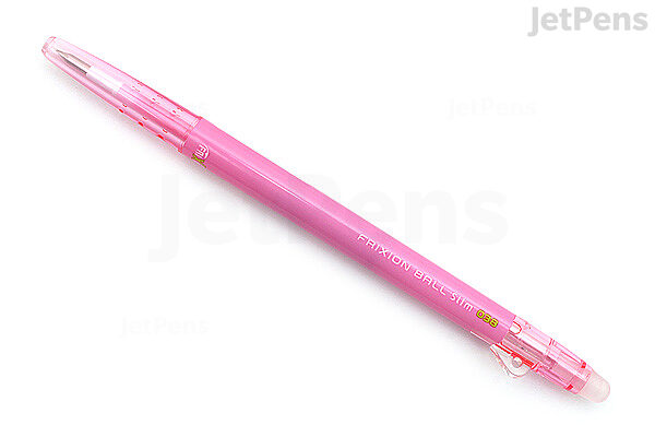 Pilot Frixion Ball Slim Gel Pen 0 38 Mm Baby Pink Jetpens Pilot Frixion Ball Slim Gel Pen 0 38 Mm Baby Pink Jetpens