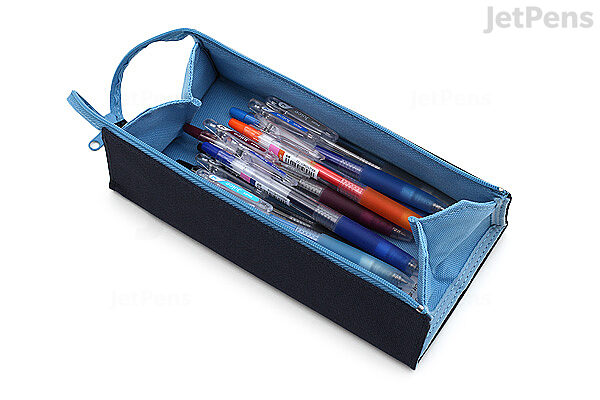 Double Sided Pen Bag Pencil Case Special Dual Canvas Pocket