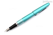 Pilot Metropolitan Retro Pop Fountain Pen - Turquoise Dots - Fine Nib - PILOT MPFB1BLKFTRQ