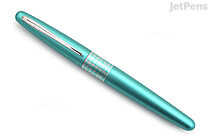 Pilot Metropolitan Retro Pop Fountain Pen - Turquoise Dots - Medium Nib - PILOT MPFB1BLKMTRQ