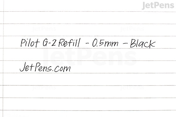Pilot G2 Gel Ink Refill, Extra Fine Point, Black Ink - 2 pack