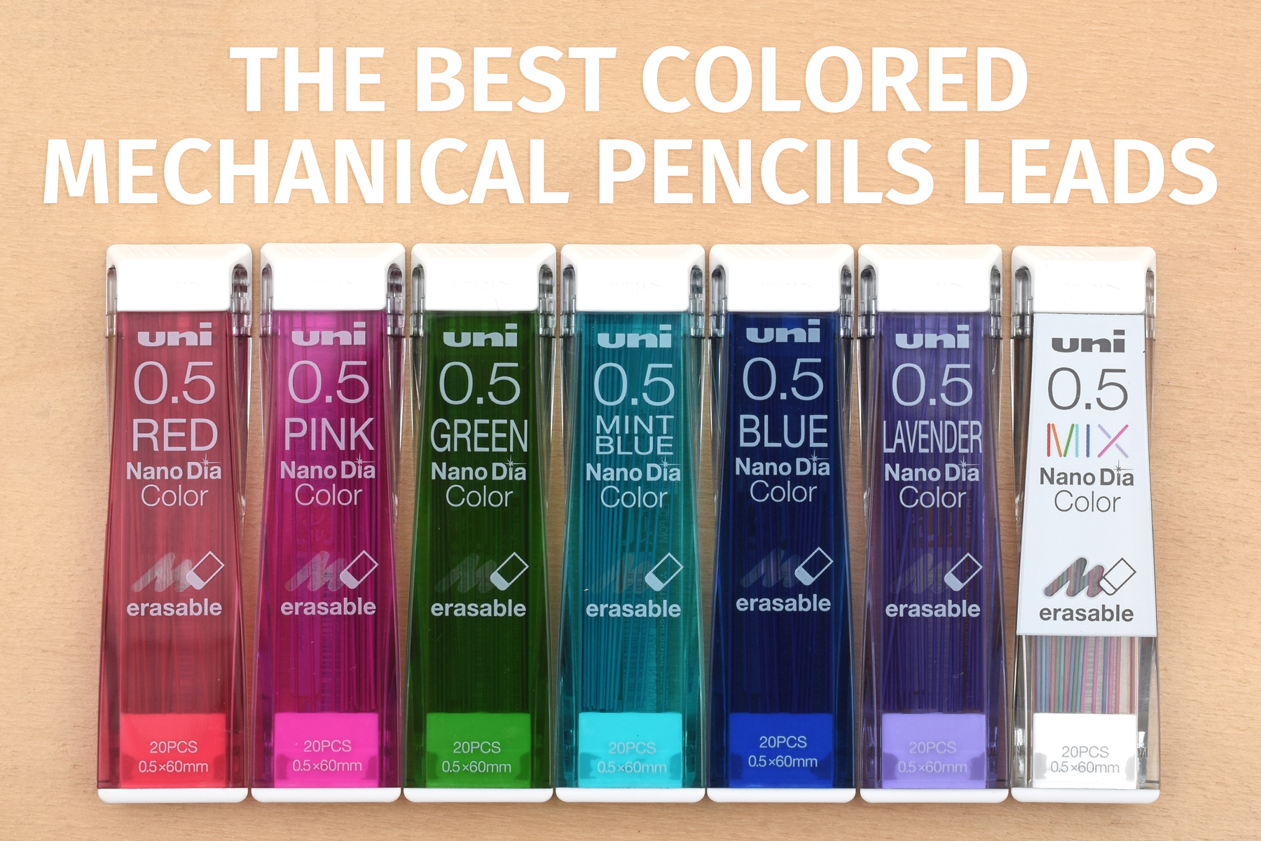 The Best Colored Mechanical Pencil Leads JetPens