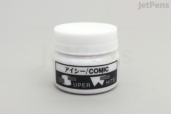 IC Comic Super White Ink - 20 ml Bottle | JetPens