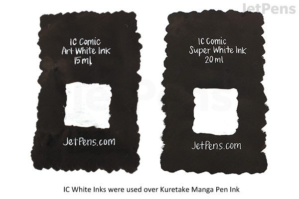 IC Comic Super White Ink - 20 ml Bottle | JetPens