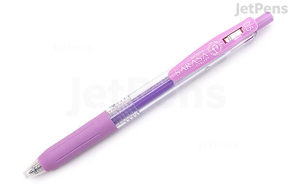 Zebra Sarasa Clip Gel Pen - 0.5 mm - Milk Purple - ZEBRA JJ15-MKPU