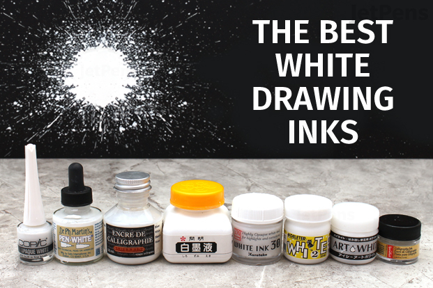 The Best White Drawing Inks Jetpens