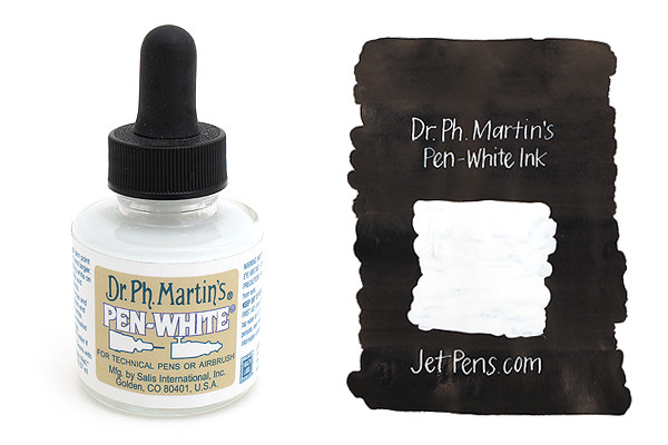 Dr martin's pen white ink Clearance