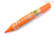 Pilot Board Master Dry Erase Marker - Medium Fine Round Tip - Orange - PILOT WMBM-12FM-O