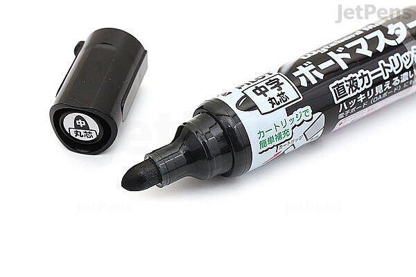Black Bullet Tip Deluxe Dry Erase Markers - 12 markers