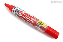 Pilot Board Master Dry Erase Marker - Medium Round Tip - Red - PILOT WMBM-12L-R