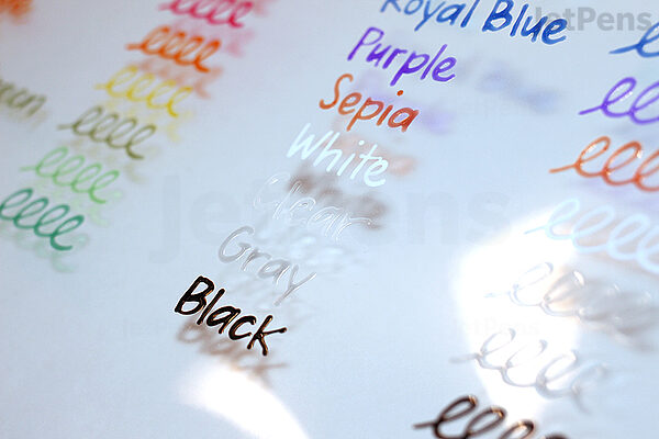 sakura black glaze gel pen