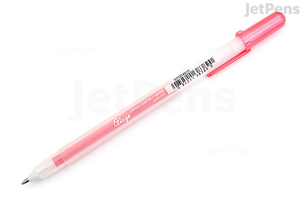 Sakura Gelly Roll Glaze Pens, 0.8 mm, Assorted Colors, 6 Pens Per Set, Pack  Of 2 Sets