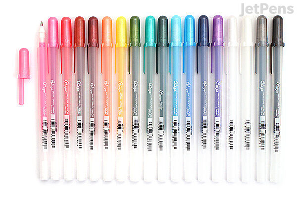 Sakura Glaze Gel Pen - 18 Color Bundle