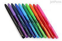 Uni-ball Signo RT1 UMN-155 Gel Pen - 0.5 mm - 10 Color Bundle - JETPENS UNI UMN15505 BUNDLE