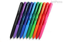 Uni-ball Signo RT1 UMN-155 Gel Pen - 0.38 mm - 10 Color Bundle - JETPENS UNI UMN15538 BUNDLE