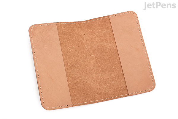 Word Notebooks Leather Notebook Sleeve - Tan - JetPens.com