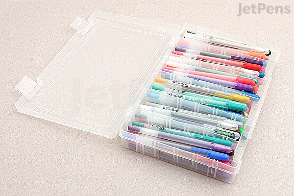 6pcs/set Simple Neutral Pen, Watercolor Pen, Metallic Highlight