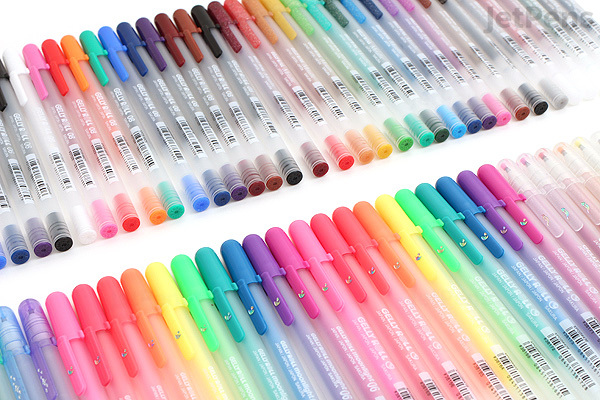 Color coding and planner decorating: 10 Pen brands that are available in a  pack of 20 or more colors