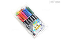 Kuretake ZIG Fudebiyori Brush Pen - 12 Color Set - KURETAKE CBK-55-12V