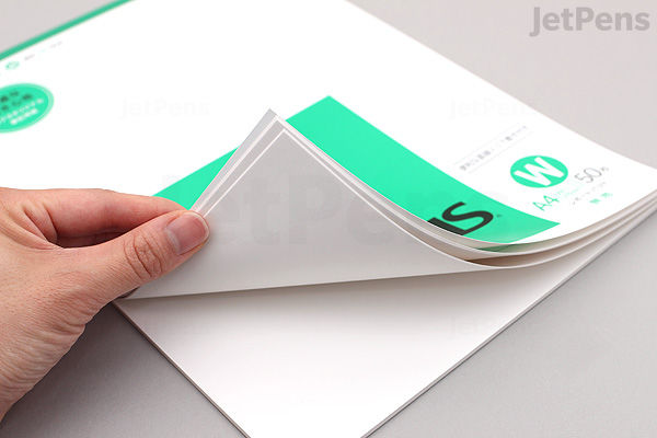 Report Pad A Ruling Japan KOKUYO Campus Report Pad - 50 gsm - A4 - Blank - 50 Sheets | JetPens