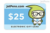 JetPens Gift Card - E-mail Delivery - GIFT25