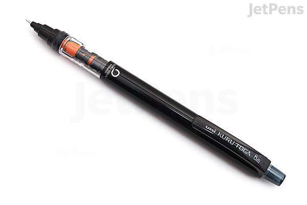Uni Kuru Toga Mechanical Pencil - Pipe Slide - 0.5 mm - Black | JetPens