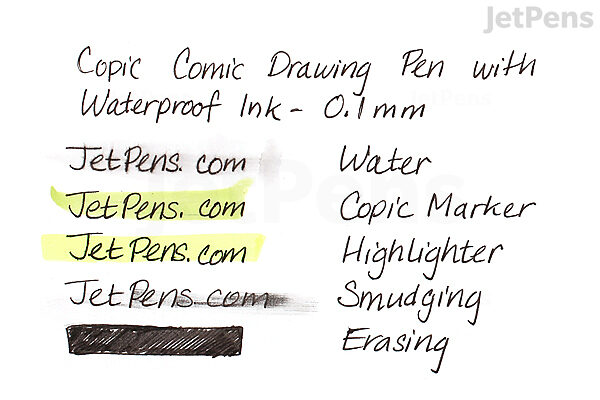 Comic Drawing Pen Hook And Line Stroke Pen 005-Width 0.2Mm Black Fine Tip  Sketch Pen Drawing Line Comic Anime Art Waterproof Painting Pen New