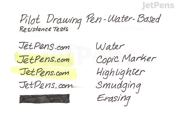 Pilot Drawing Pen - Water-Based Ink - 05 - Black
