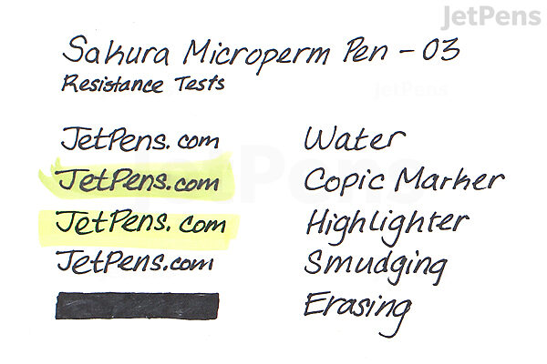 3-Piece Black Microperm Pen Set