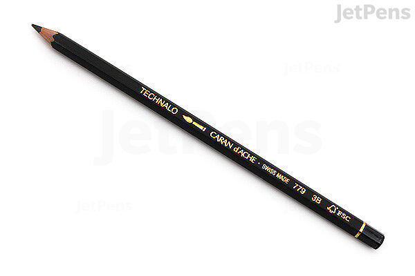 Caran d'Ache Technalo Water-Soluble Graphite Pencil - 3B