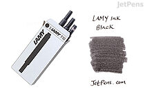 LAMY Black Ink - 5 Cartridges - LAMY LT10BKB