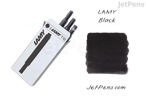 LAMY T 10 Black Ink Cartridges JetPens