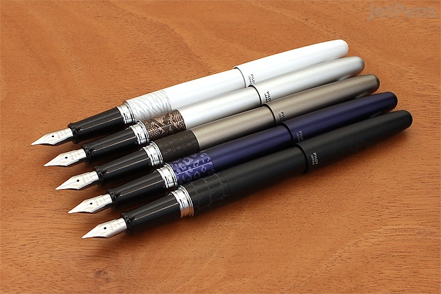 Fountain pens from the Pilot Metropolitan Animal Collection