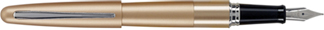 Pilot Metropolitan Standard Fountain Pen - Plain Gold