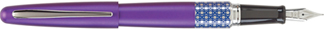 Pilot Metropolitan Retro Pop Fountain Pen - Purple Ellipse