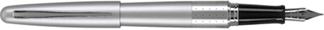 Pilot Metropolitan Standard Fountain Pen - Silver Dot