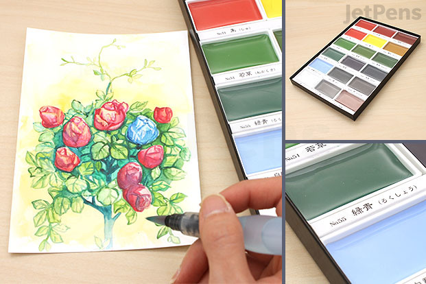 Kuretake Gansai Tambi Watercolors