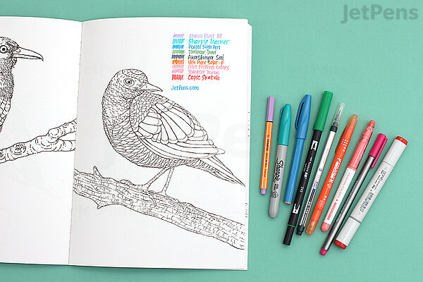 Download Clairefontaine Coloring Book Nature 21 X 29 7 Cm Jetpens