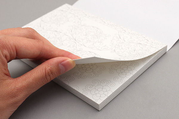 Pepin Postcard Coloring Book - Chinese Designs - JetPens.com