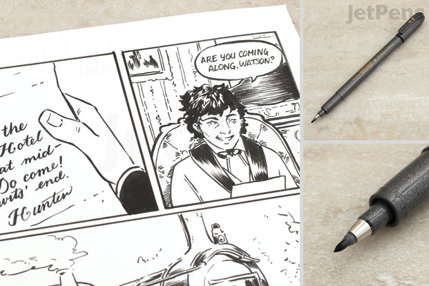 bal Slordig Maladroit The Best Brush Pens for Drawing Comics | JetPens